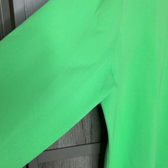 Lululemon Neon Shirt Collared Long sleeves Recycled Polyester Size XXL - Picture 7 of 8